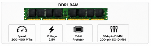 DDR1 (First Generation DDR RAM)