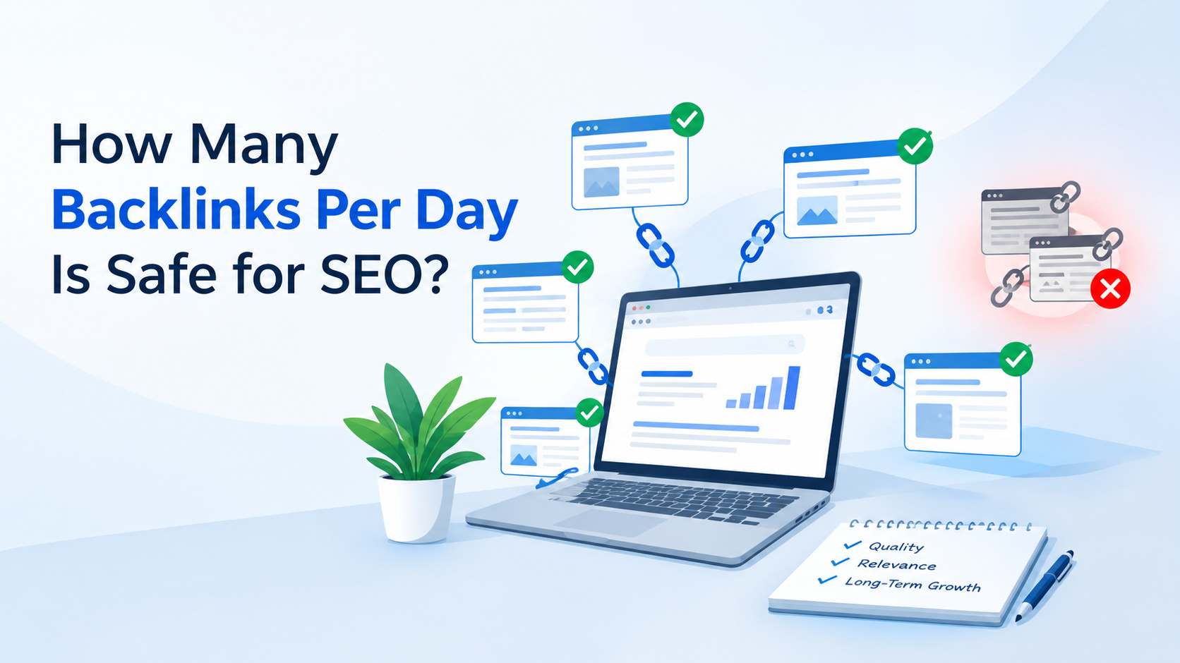 How Many Backlinks Per Day Is Safe for SEO?