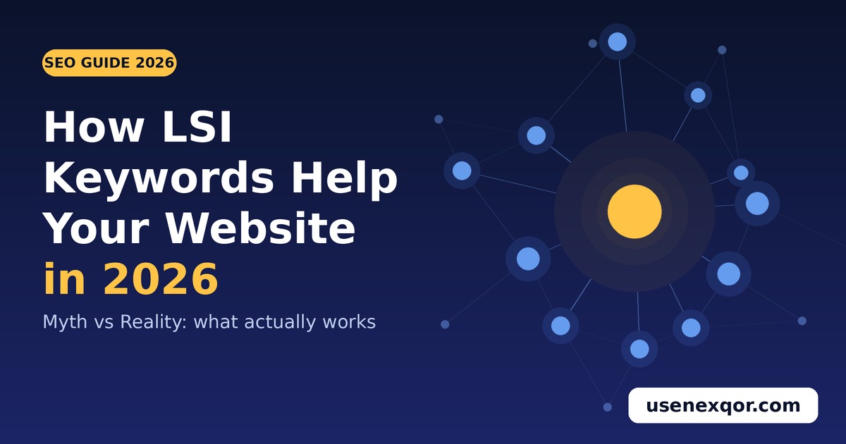 How LSI Keywords Help Your Website in 2026 (What Actually Works)