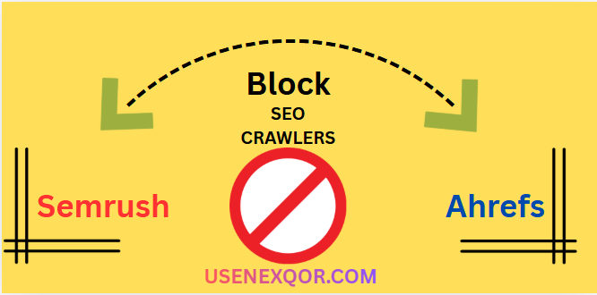 Block Ahrefs Moz and Majestic
