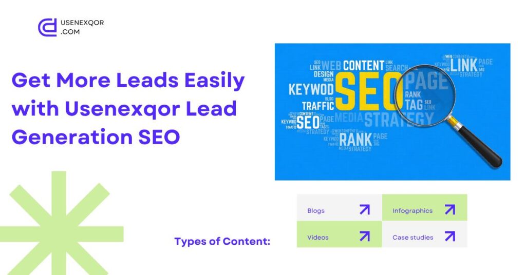 lead generation seo services by usenexqor